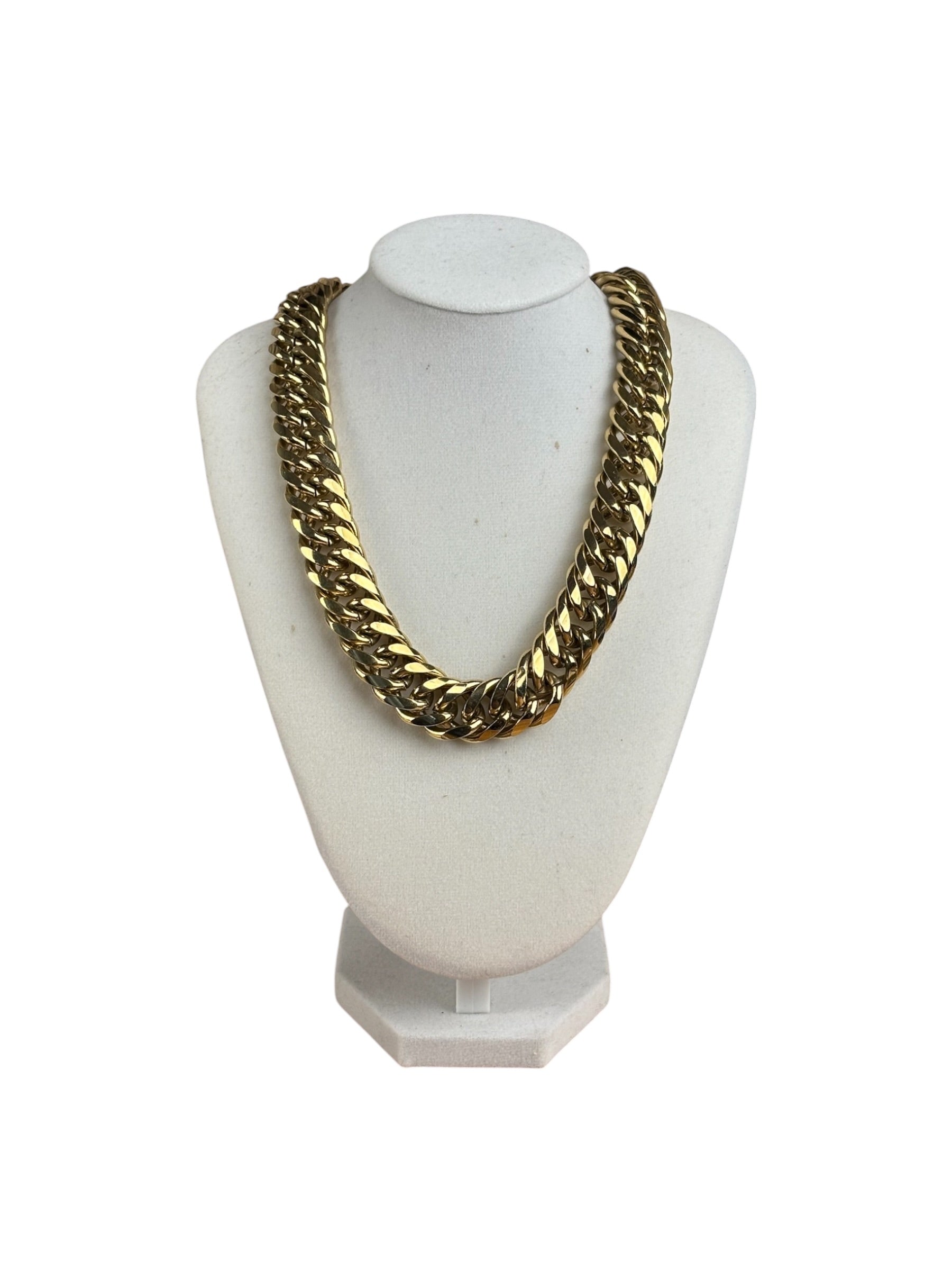 Givenchy Gold Plated Cuban Necklace