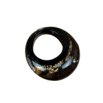 Louis Vuitton Black Resin Inclusion Ring