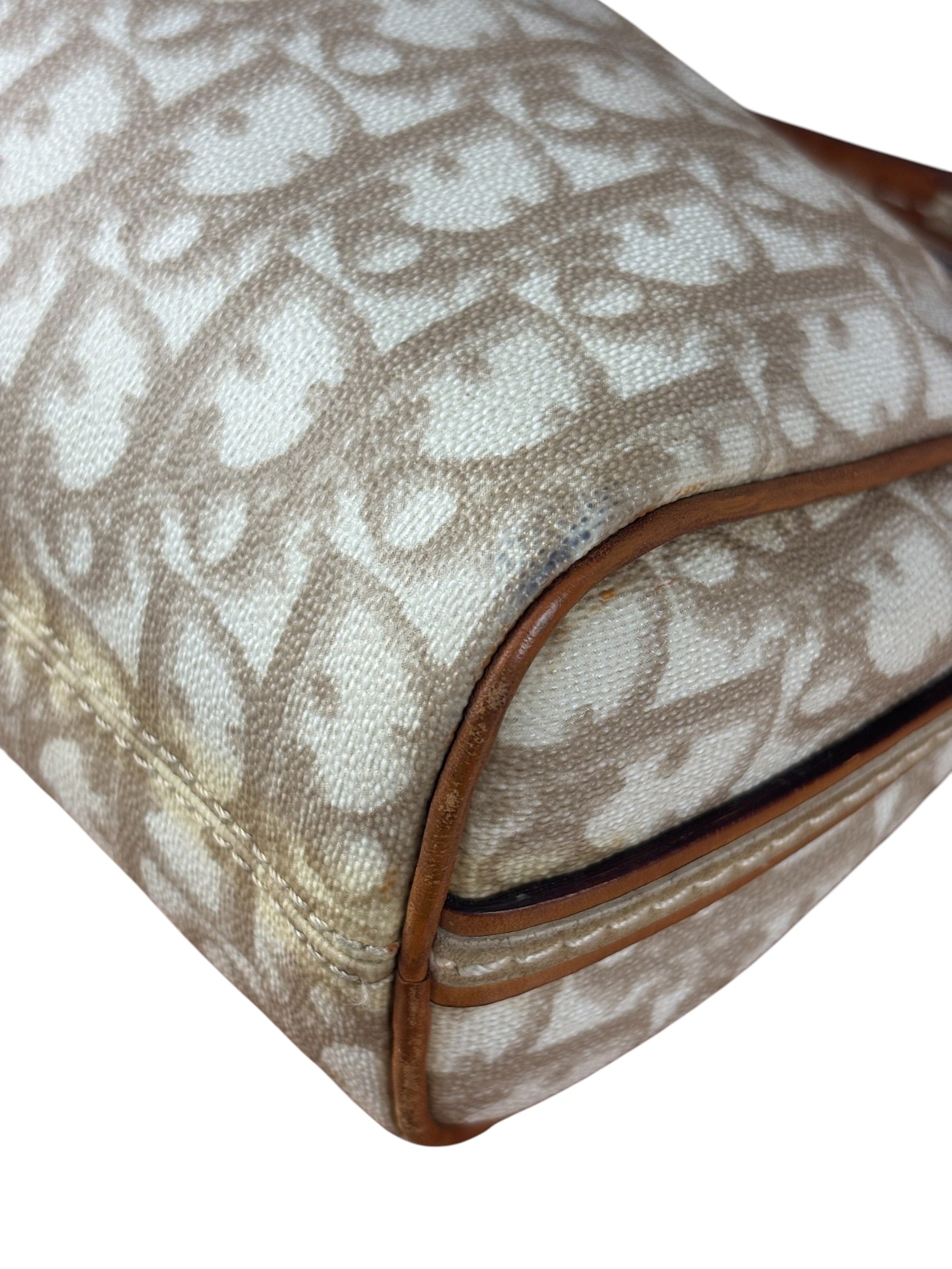 Christian Dior Vintage Trotter Romantique Baguette Shoulder Bag