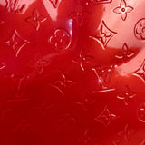 Louis Vuitton Apple Red Vernis Alma Handbag GM