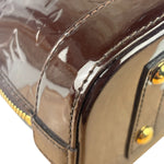 Louis Vuitton Amarante Vernis Alma BB Two-Way Bag