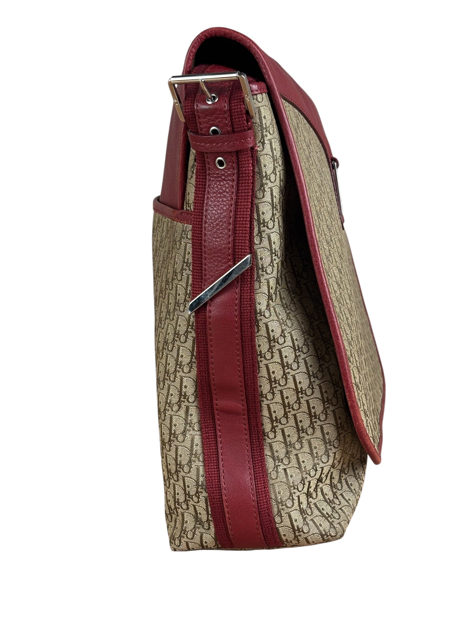 Christian Dior Street Chic Canvas Messenger Bag