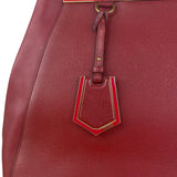 Fendi Red Leather 2Jours Handbag (Deterioration)