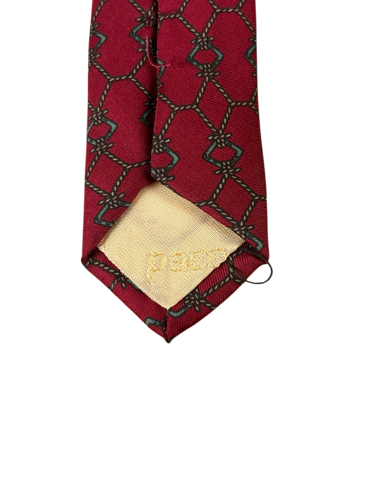 Paco Rabanne Burgundy Tie