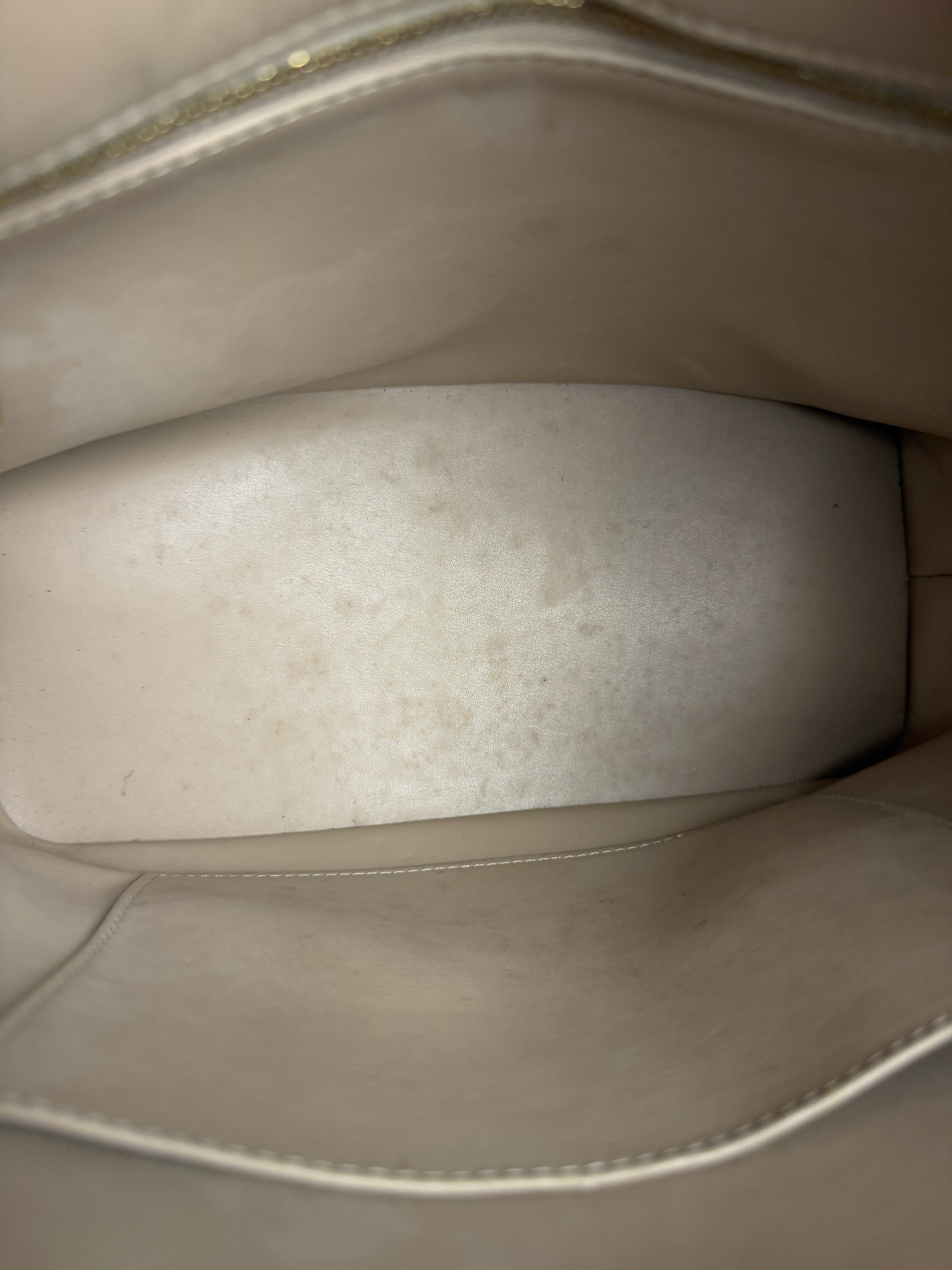 Louis Vuitton Vintage Monogram Vernis Houston Yellow