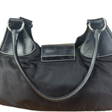 Prada Black Nylon Tessuto Shoulder Bag