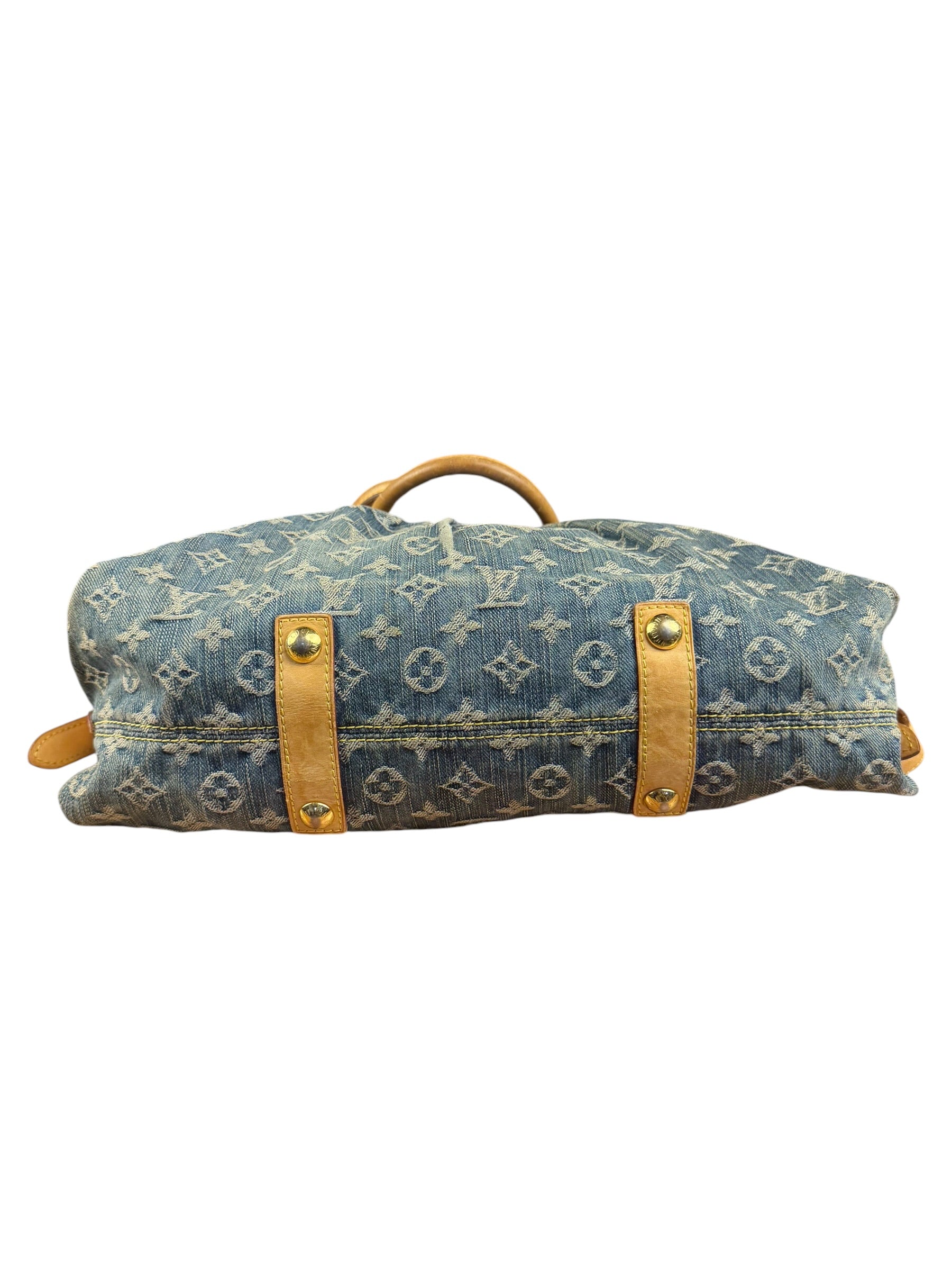 Louis Vuitton Blue Denim Monogram Neo Cabby Two-Way Bag MM