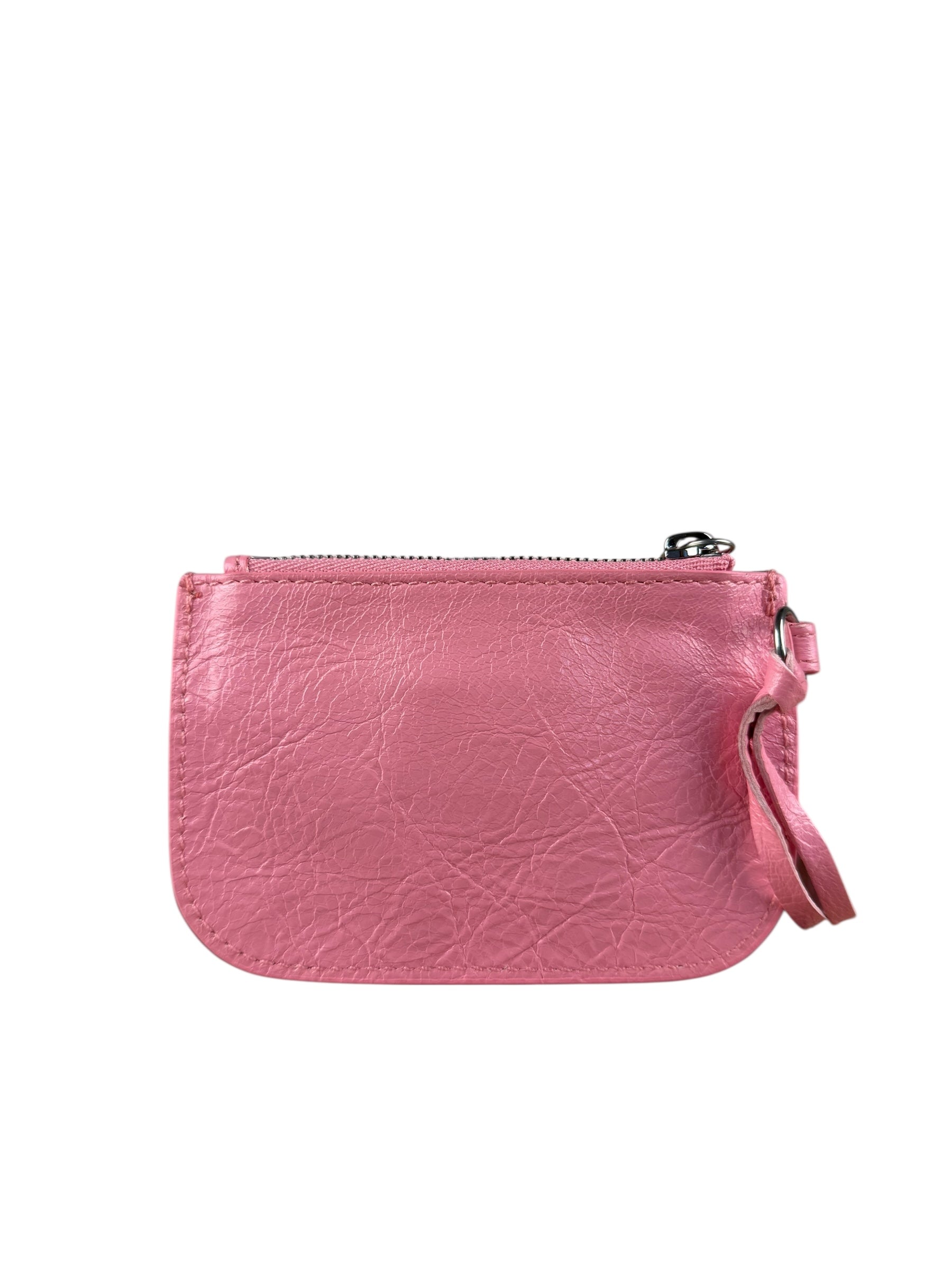 Balenciaga Le Cagole Zip Pouch Pink