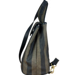 Fendi Vintage Pequin Stripped Sling Bag