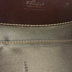 Fendi Vintage PVC Coated FF Shoulder Pochette