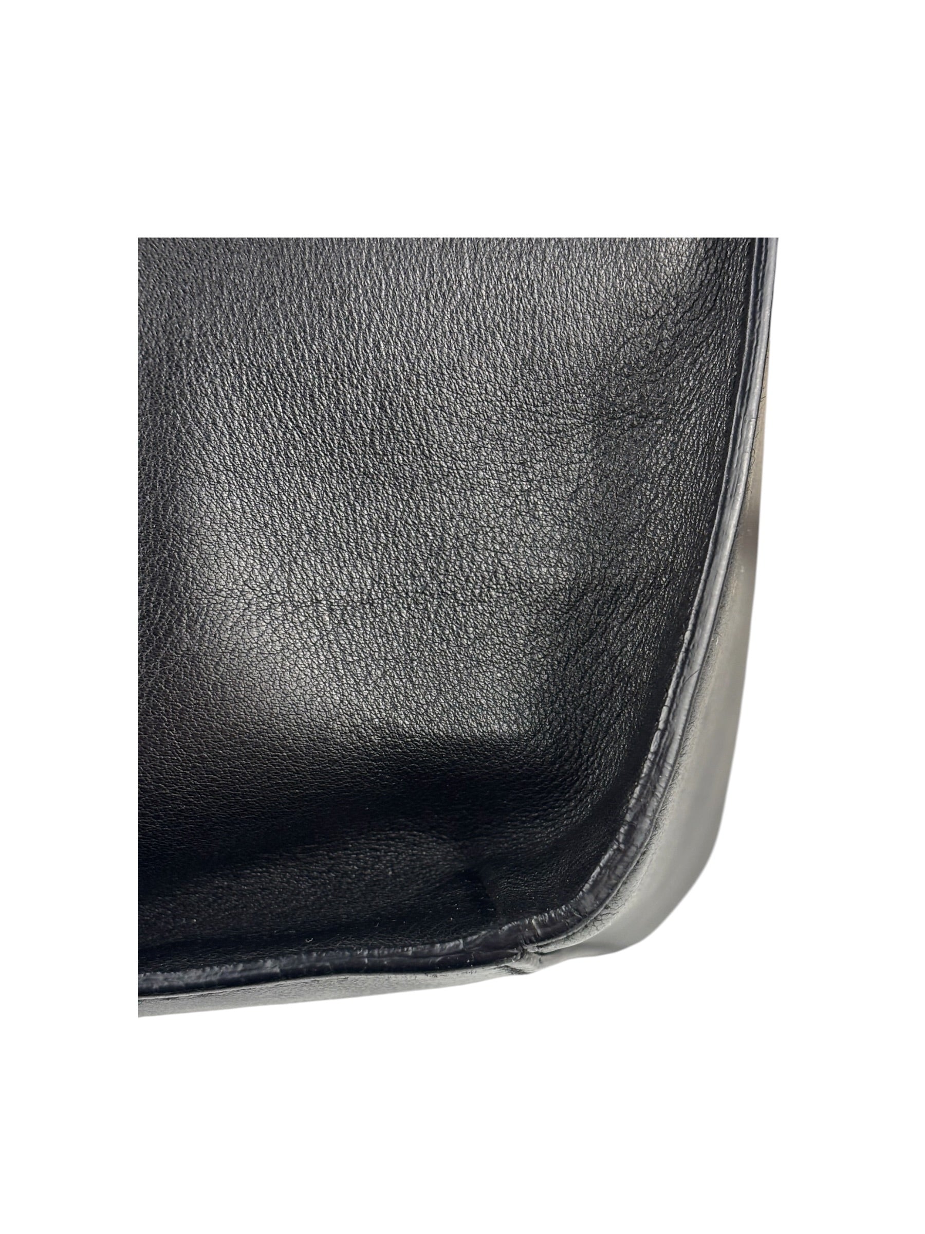 Gucci Black Leather Large Emily Shoulder Bag
