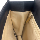 Chanel Black Leather Medium Gabrielle Flap Bag 2011