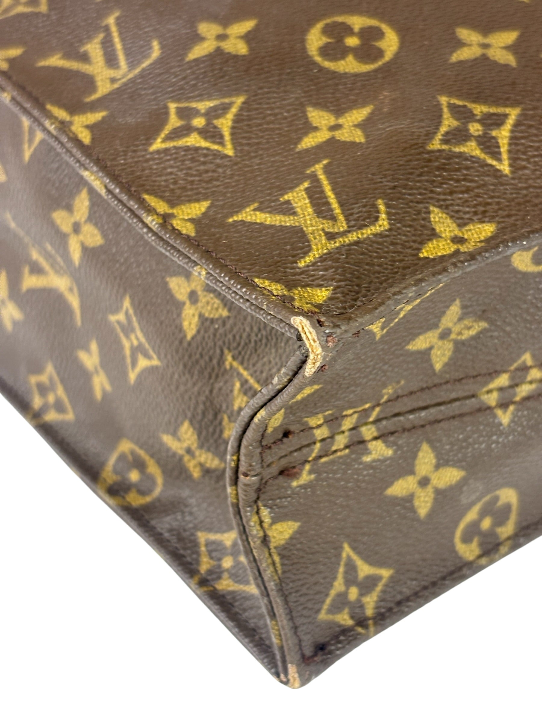 Louis Vuitton Monogram Sac Plat Tote Bag