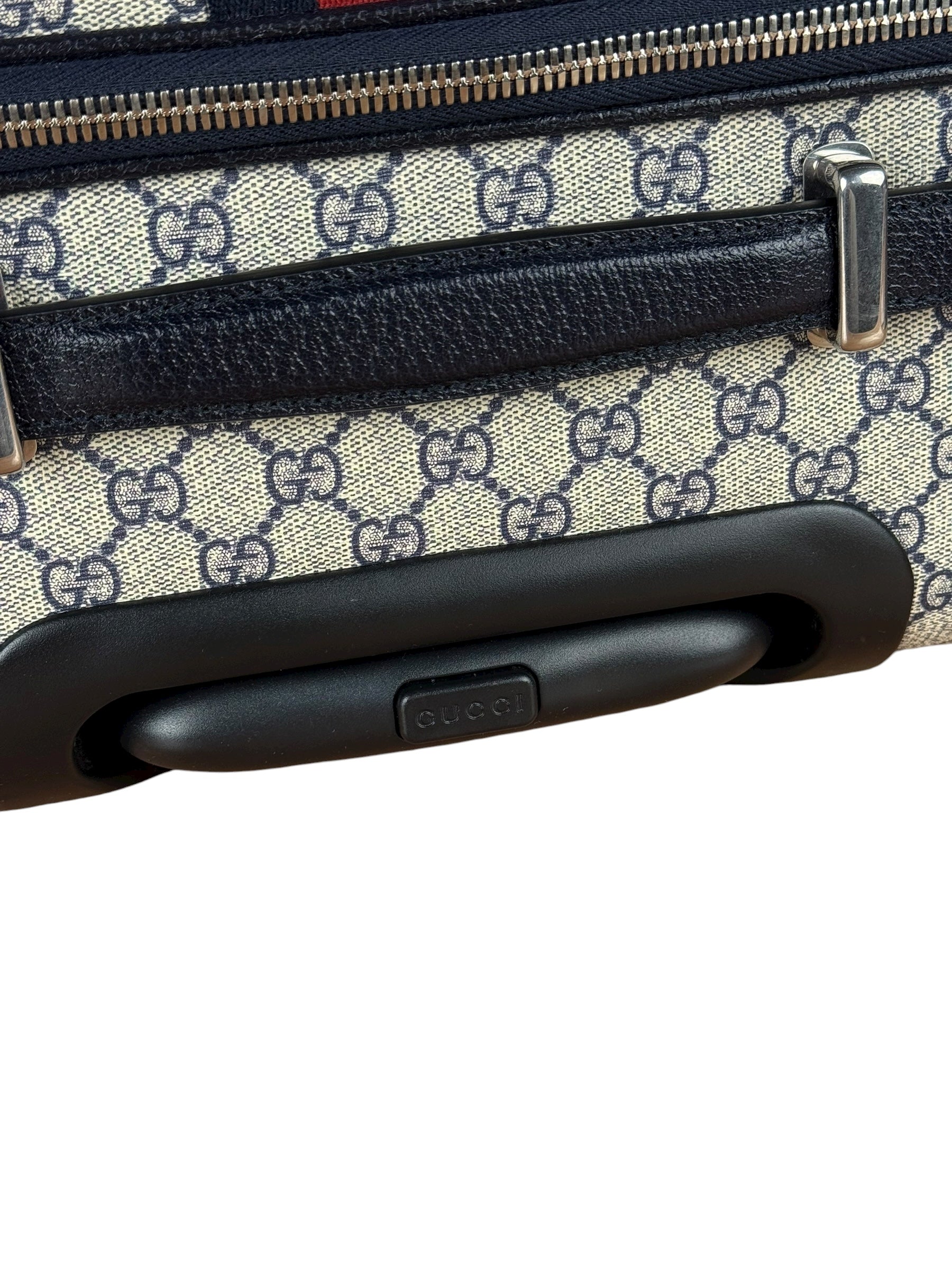 Gucci GG Savoy Navy Medium Trolley Luggage