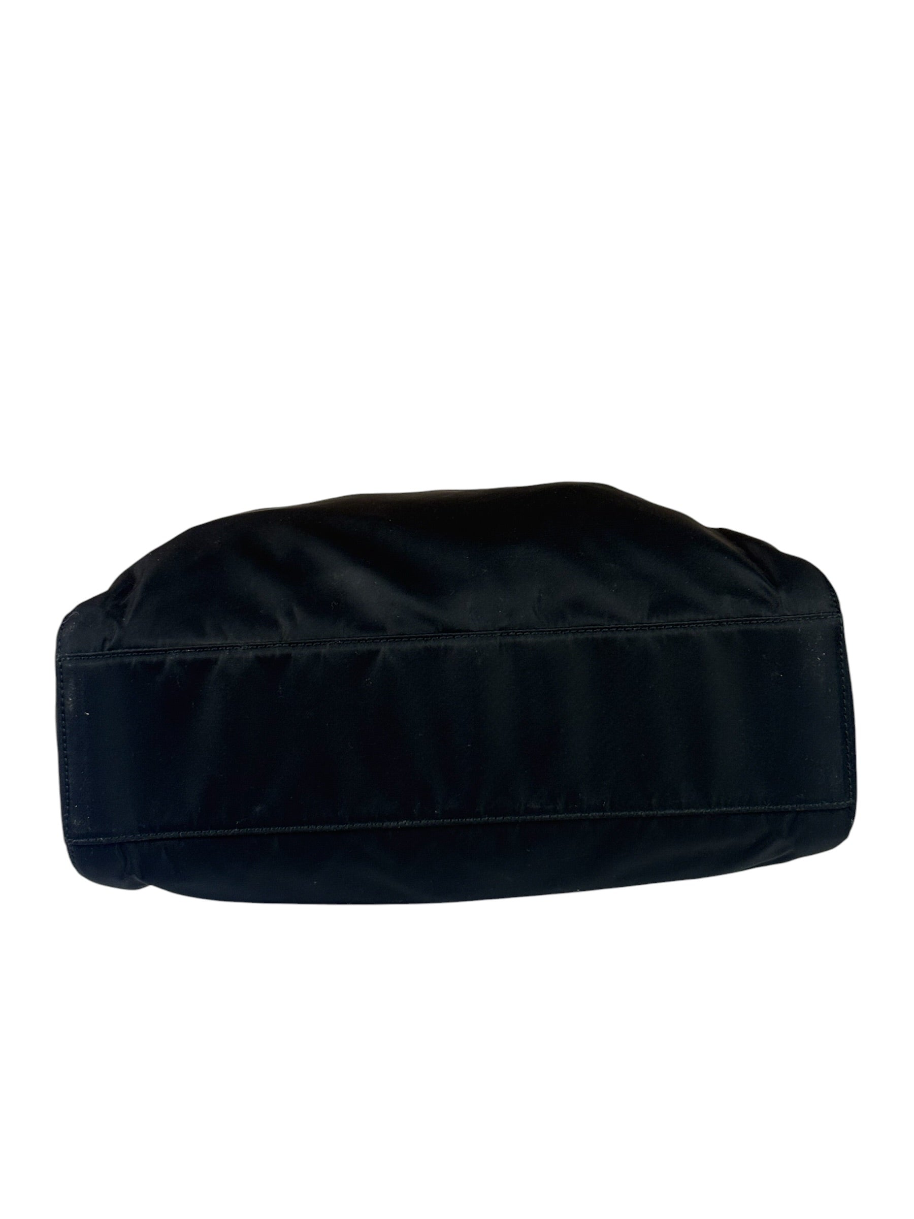 Prada Vintage Black Tessuto Nylon Tote