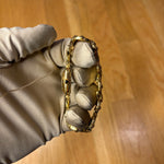 Gucci Mother Of Pearl Dial Gold Plated Chain Link