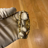 Gucci Mother Of Pearl Dial Gold Plated Chain Link