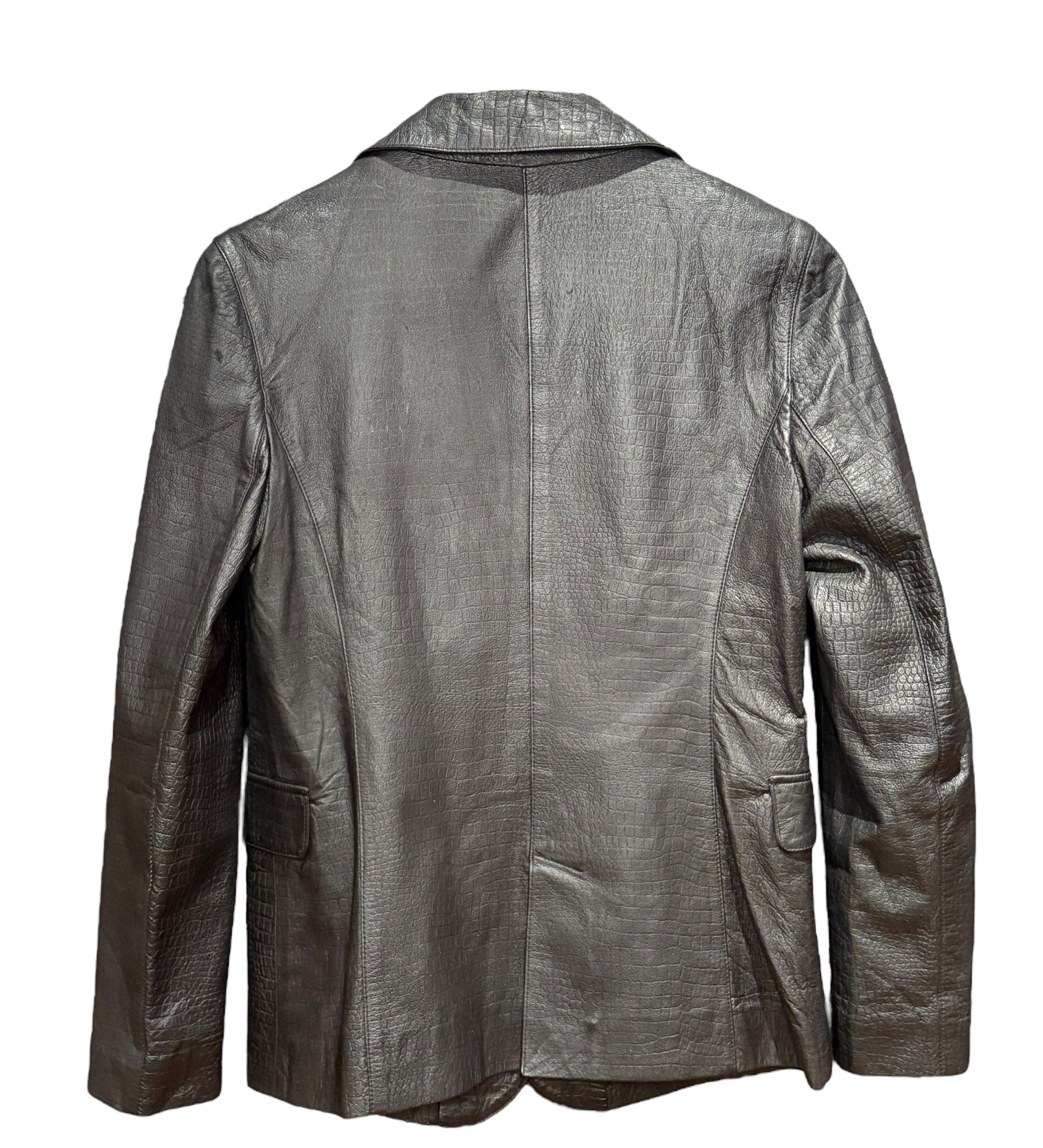 Mader Acca Vintage Leather Blazer