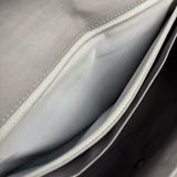 Chanel Grey Cotton M Classic Flap