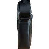 Supreme x Lacoste Black Leather Crossbody