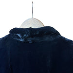 Vintage Dark Blue Mink Mid Length Fur Coat