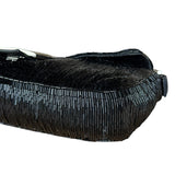 Fendi Beaded Baguette Black