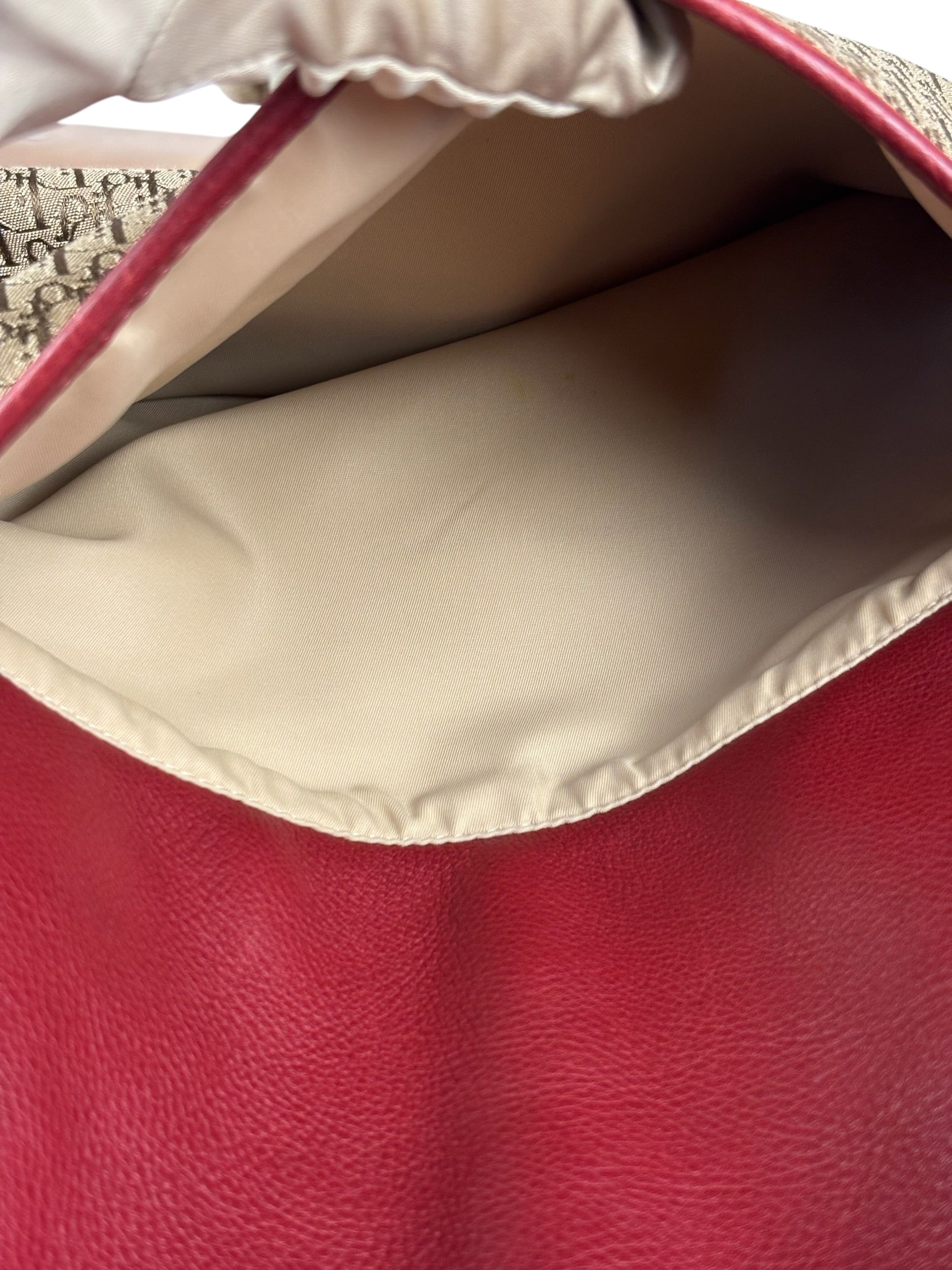Christian Dior Street Chic Canvas Messenger Bag