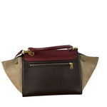Celine Colorblock Leather/Suede Two-Way Bag