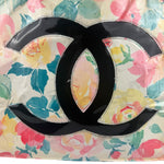 Chanel Floral Print CC Vinyl Tote 1994