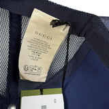 Gucci Trucker Hat Navy Blue