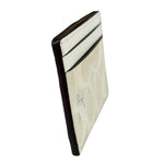 Coach Signature Canvas Card Case White
