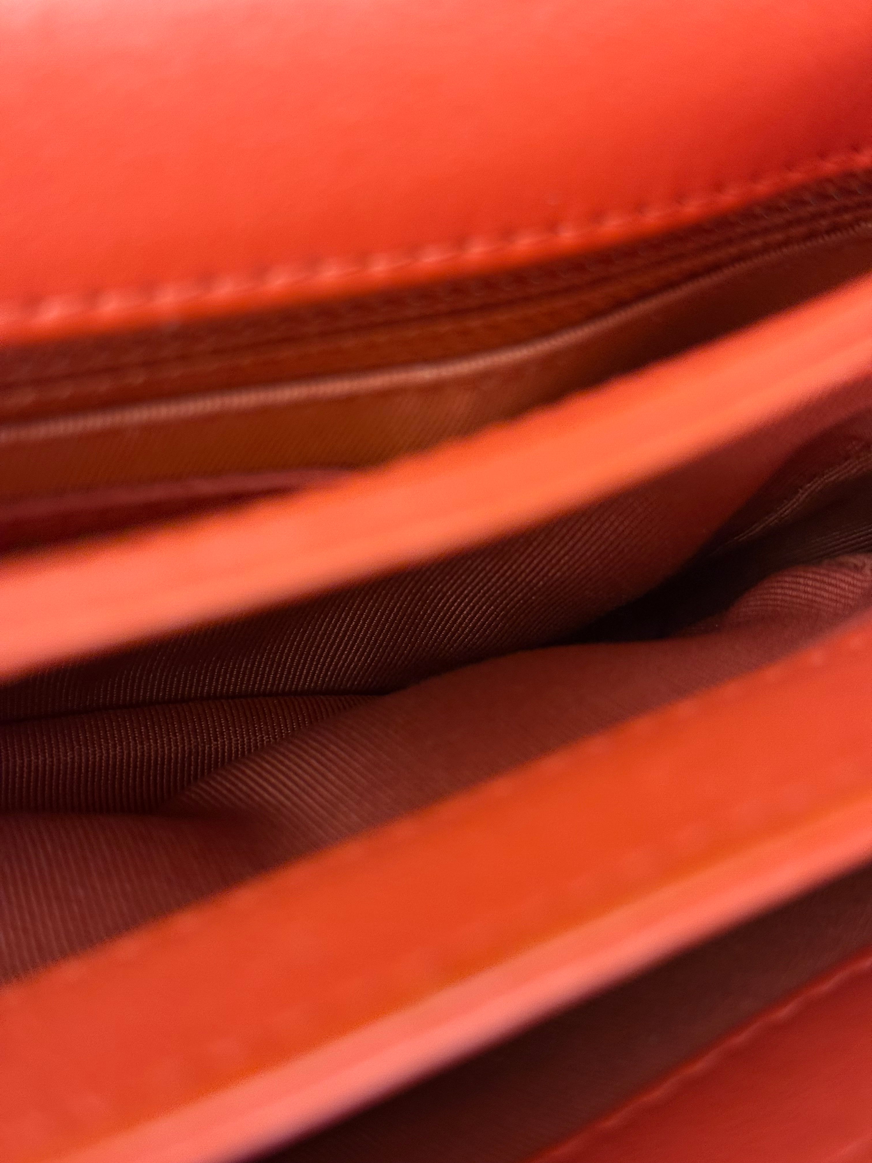 Chanel Red Quilted Coco Handle 2Way Handbag 2019