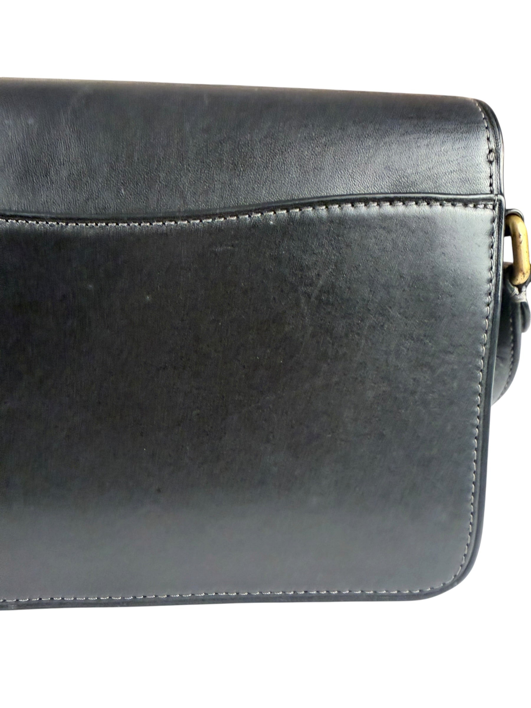 Coach Black Leather Studio Shoulder Bag