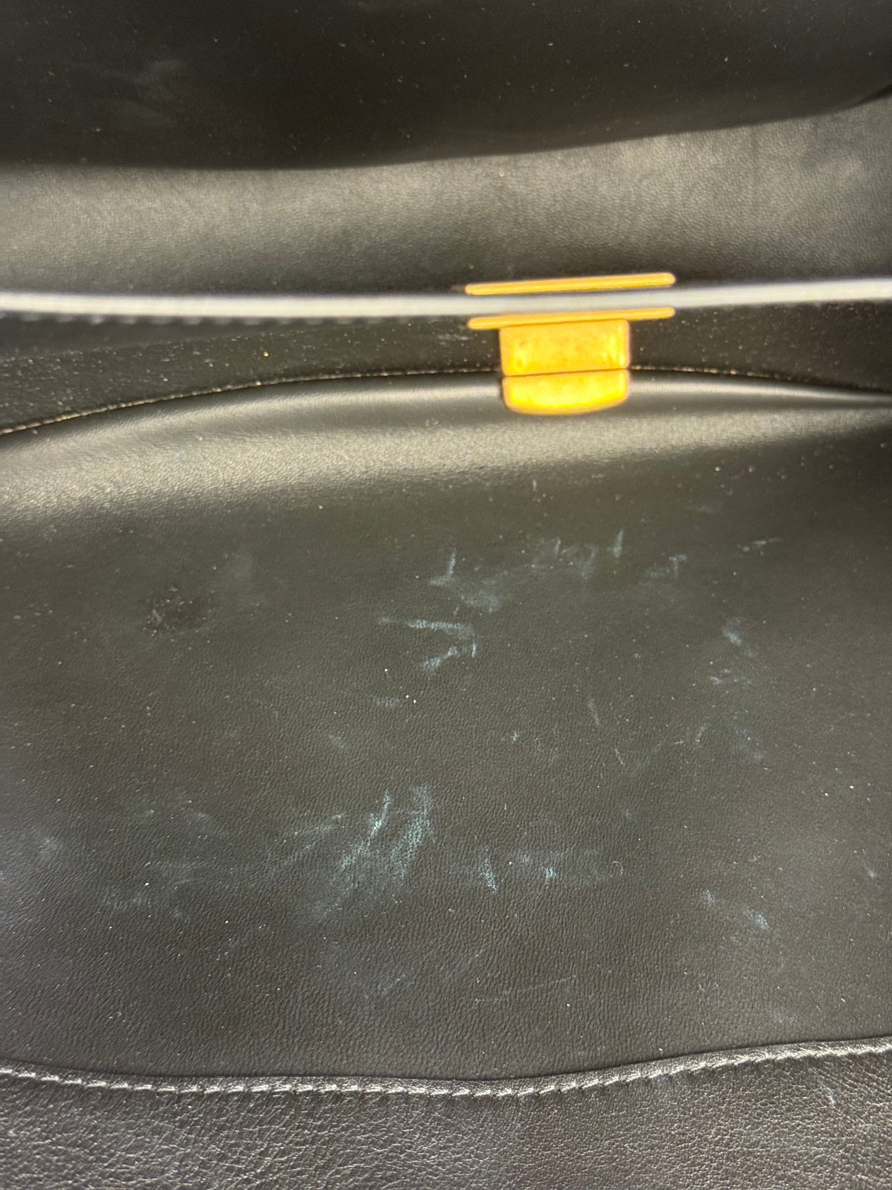 Balenciaga Medium Rodeo Leather 2Way Handbag Black