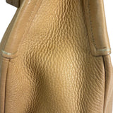 Prada Beige Leather Shoulder Bag