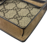 Gucci Beige GG Supreme Nano Dionysus Shoulder Bag