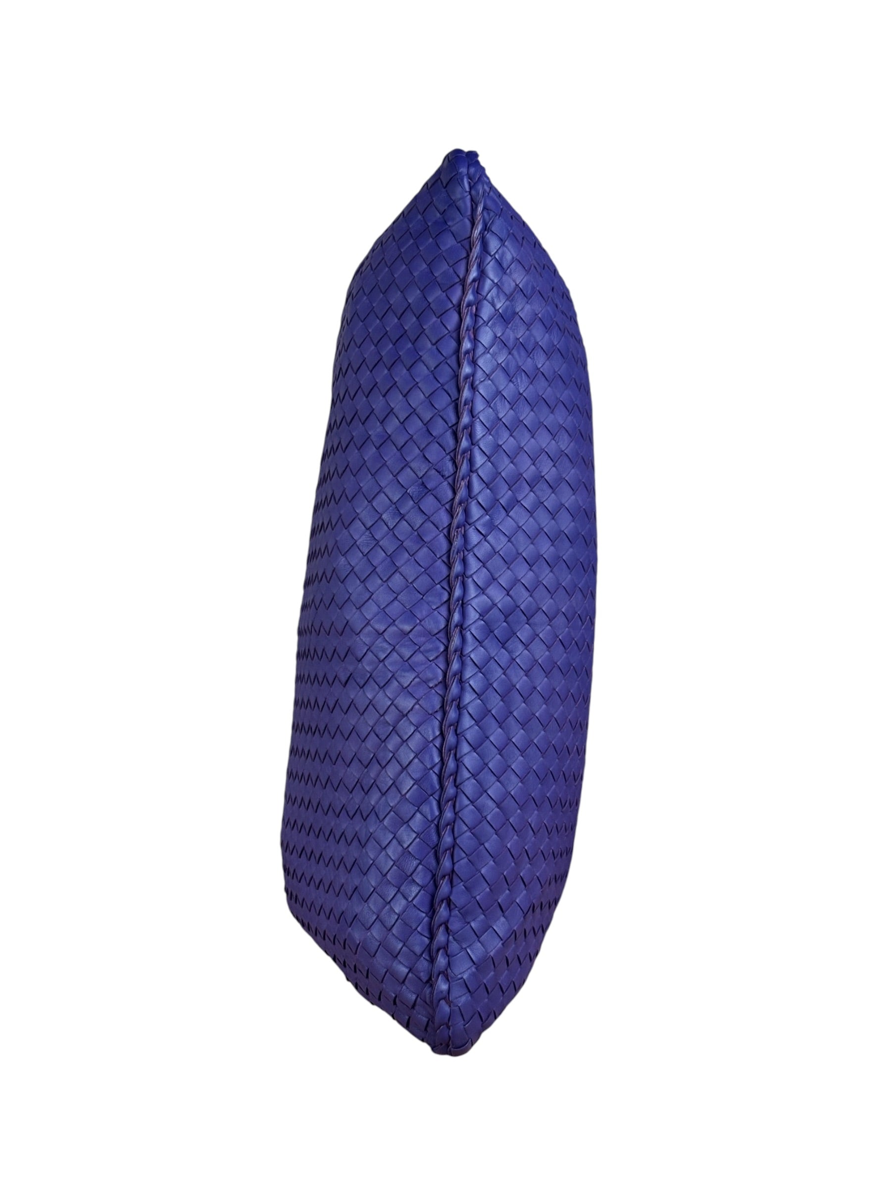Bottega Veneta Purple Intrecciato Hobo Bag
