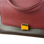 Celine Colorblock Leather/Suede Two-Way Bag