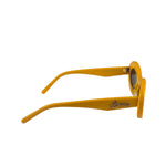Loewe Glossy Yellow Paula's Ibiza Oval Sunglasses LW40110U