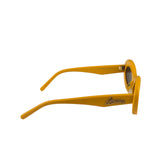 Loewe Glossy Yellow Paula's Ibiza Oval Sunglasses LW40110U