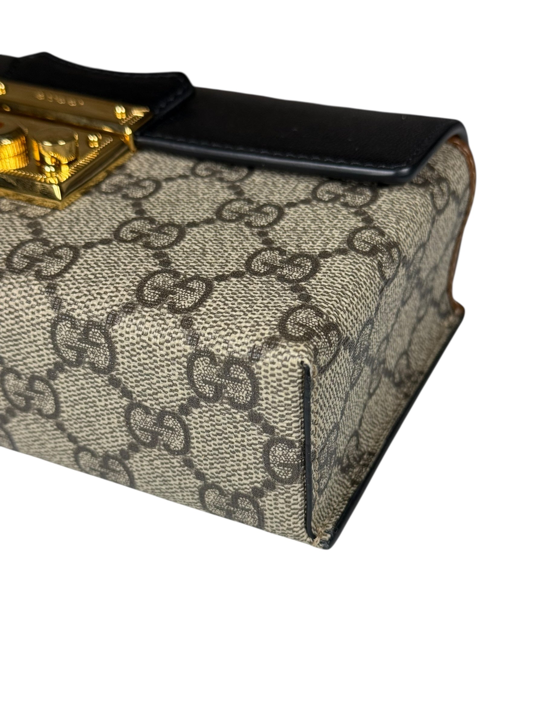 Gucci Crossbody GG Supreme Padlock Mini