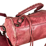 Balenciaga Mini Classic Leather City Bag Red