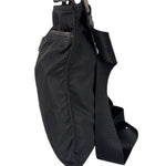 Prada Vintage Black Nylon Crossbody Bag