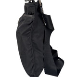 Prada Vintage Black Nylon Crossbody Bag