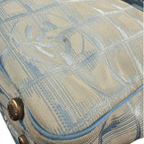 Chanel Blue CC Travel Line Tote Two-Way Bag