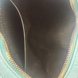 Balenciaga Blue Leather Le Cagole Mini Heart Crossbody