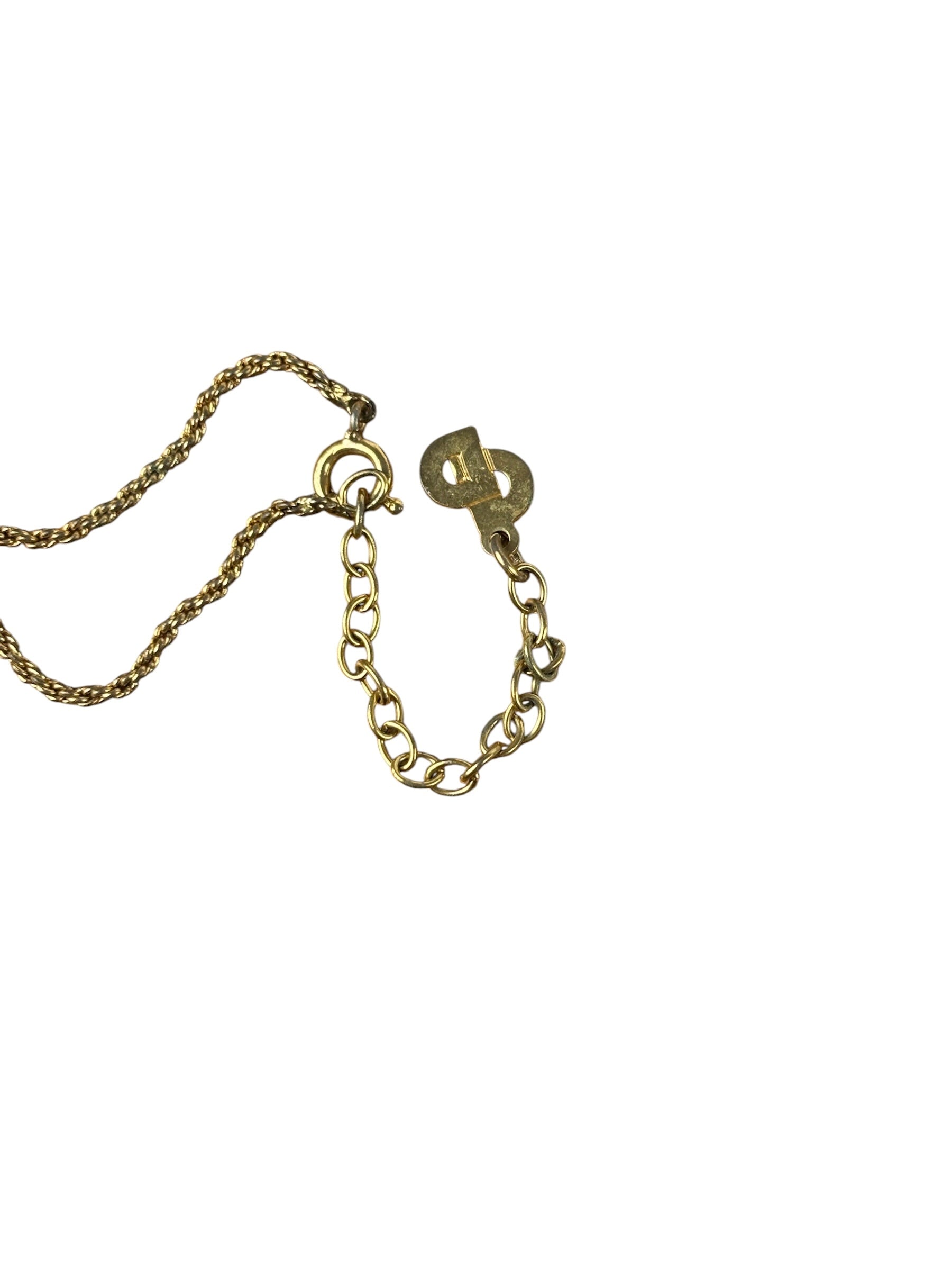Christian Dior Heart Necklace