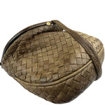 Bottega Veneta Brown Intrecciato Crossbody