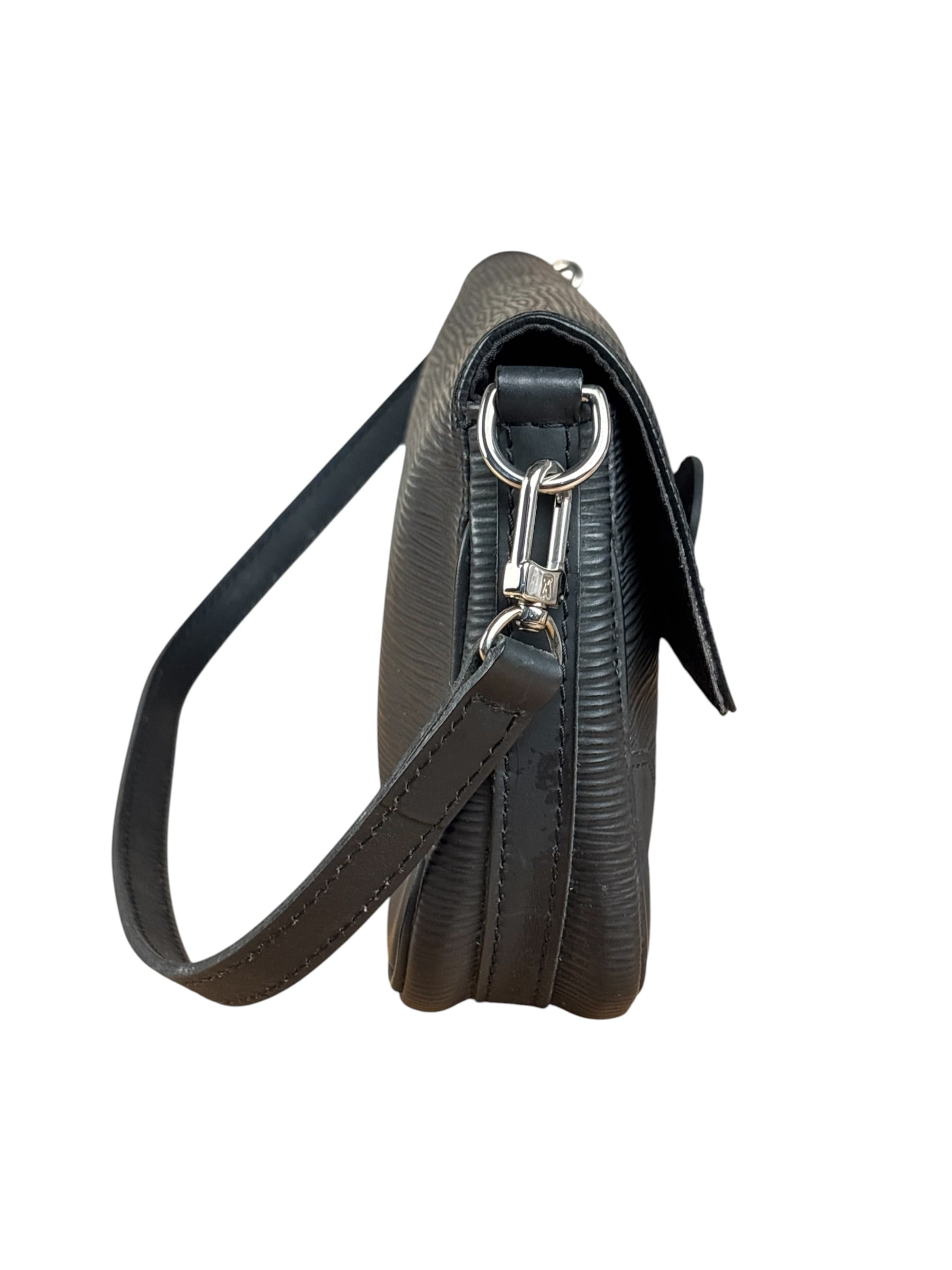 Louis Vuitton Black Epi Leather Segur Pochette