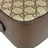 Gucci Beige GG Supreme Ophidia Camera Bag